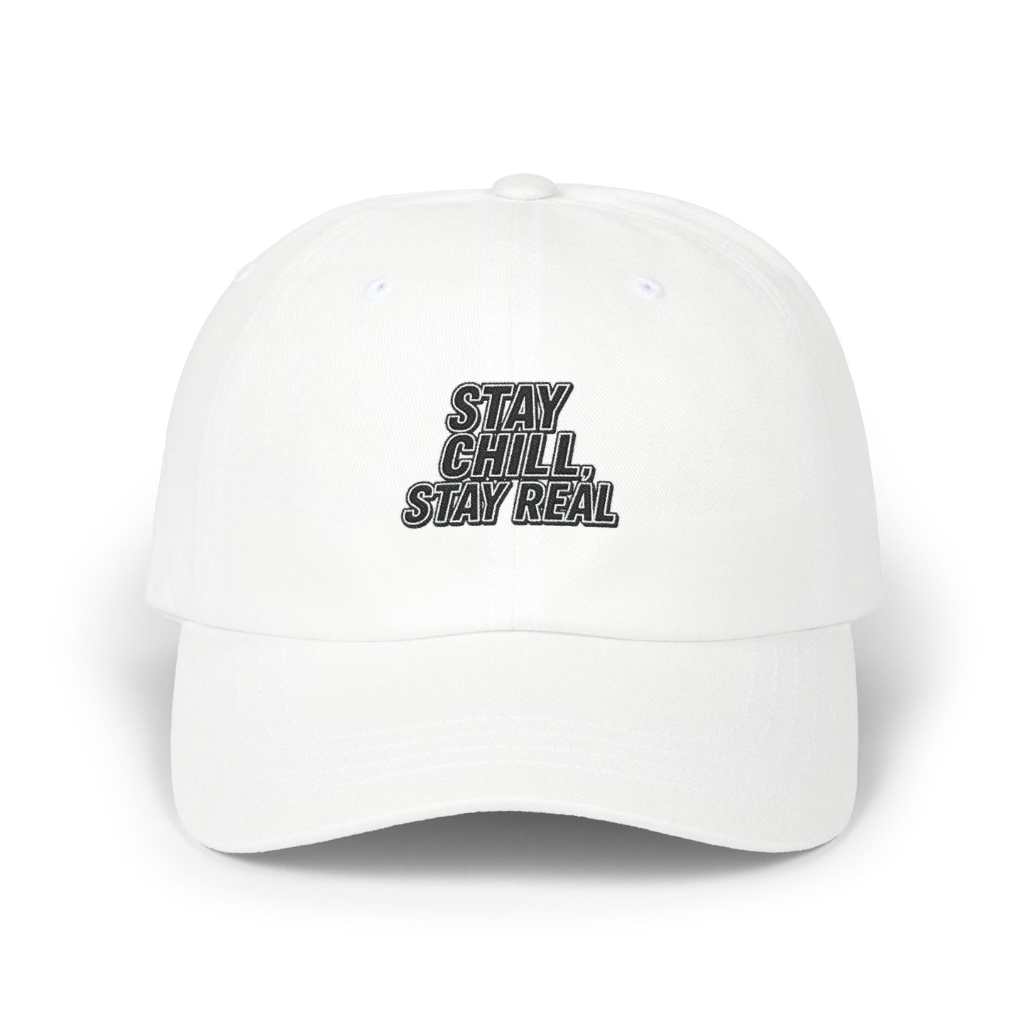 Stay Chill Dad Cap – Classic Relaxed Hat for Dads, Everyday Casual Wear, Gift for Father's Day, Summer Style, Trendy Accessory