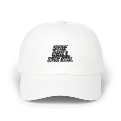 Stay Chill Dad Cap – Classic Relaxed Hat for Dads, Everyday Casual Wear, Gift for Father's Day, Summer Style, Trendy Accessory