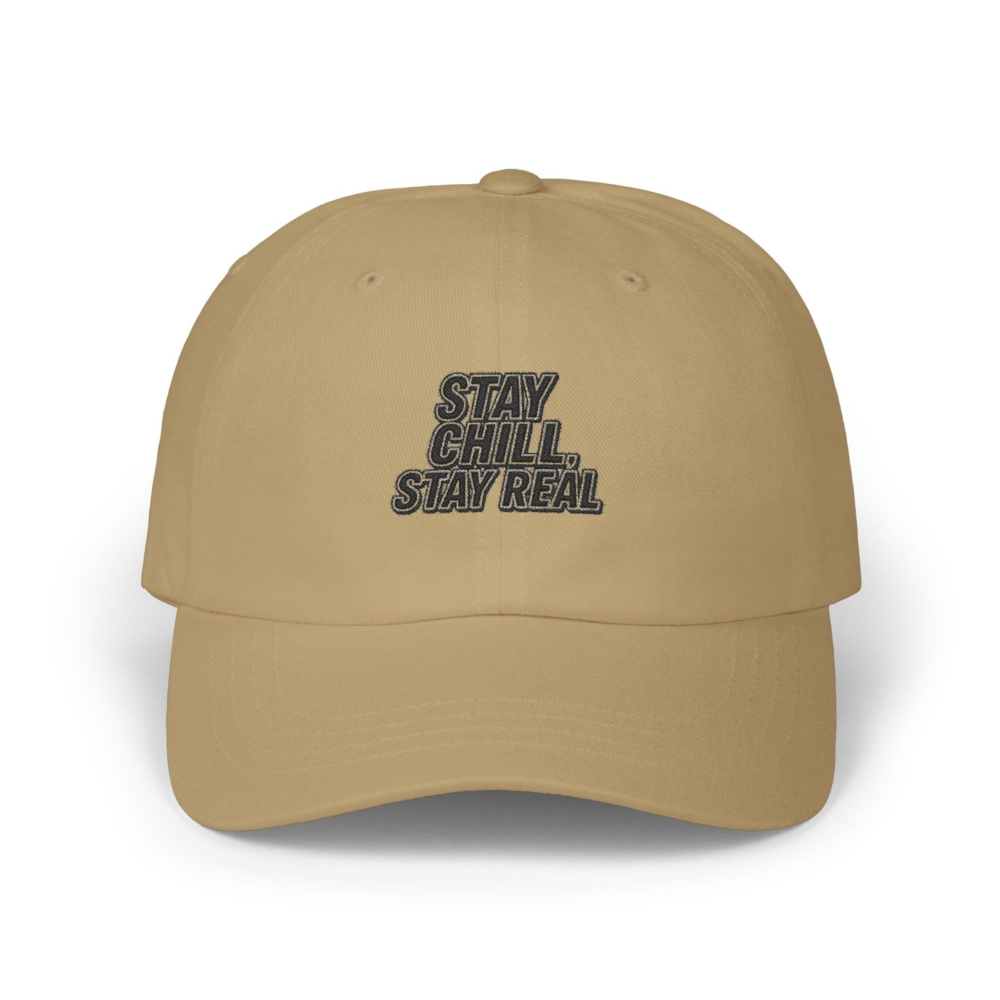 Stay Chill Dad Cap – Classic Relaxed Hat for Dads, Everyday Casual Wear, Gift for Father's Day, Summer Style, Trendy Accessory