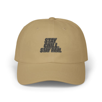 Stay Chill Dad Cap – Classic Relaxed Hat for Dads, Everyday Casual Wear, Gift for Father's Day, Summer Style, Trendy Accessory