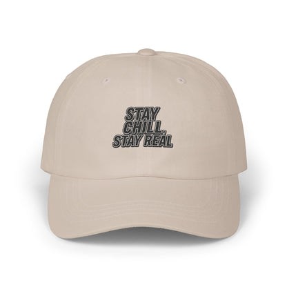 Stay Chill Dad Cap – Classic Relaxed Hat for Dads, Everyday Casual Wear, Gift for Father's Day, Summer Style, Trendy Accessory
